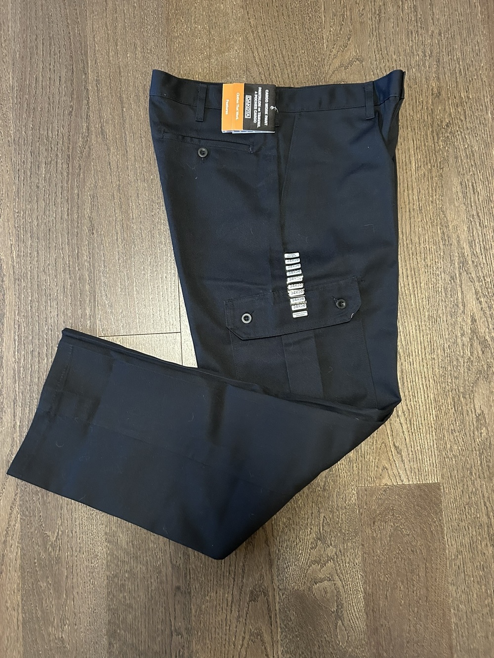 Dakota WorkPro Series Men's Stretch Cargo Work Pants Black 34x30